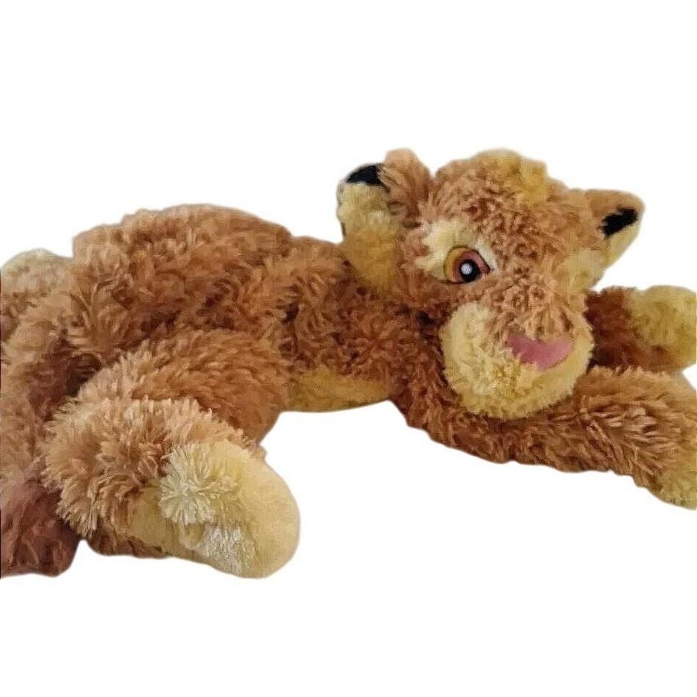 Disney Parks Lion King Simba Plush Pillow Pet Zipper Pouch Stuffed Animal 36"